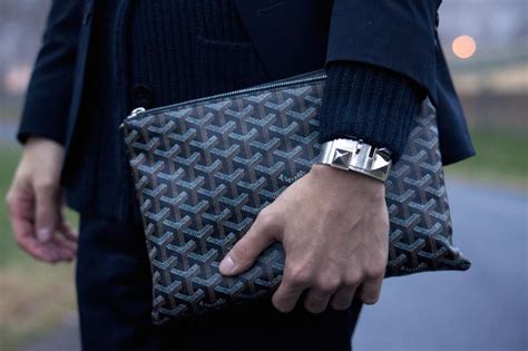 goyard senat pouch mm review|Goyard senat bag.